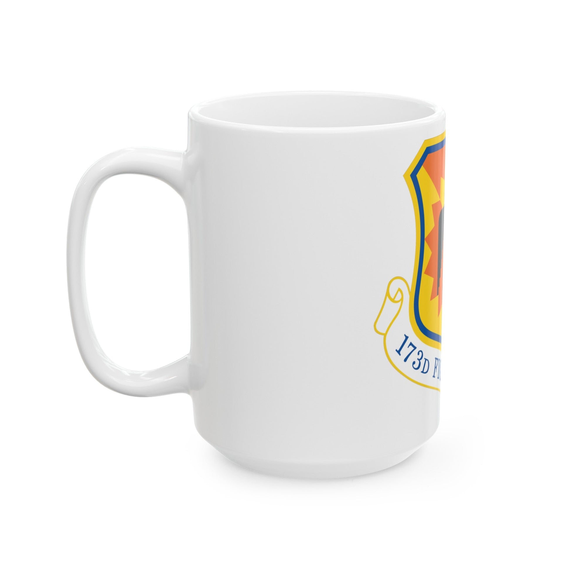 173rd Fighter Wing (U.S. Air Force) White Coffee Mug-The Sticker Space