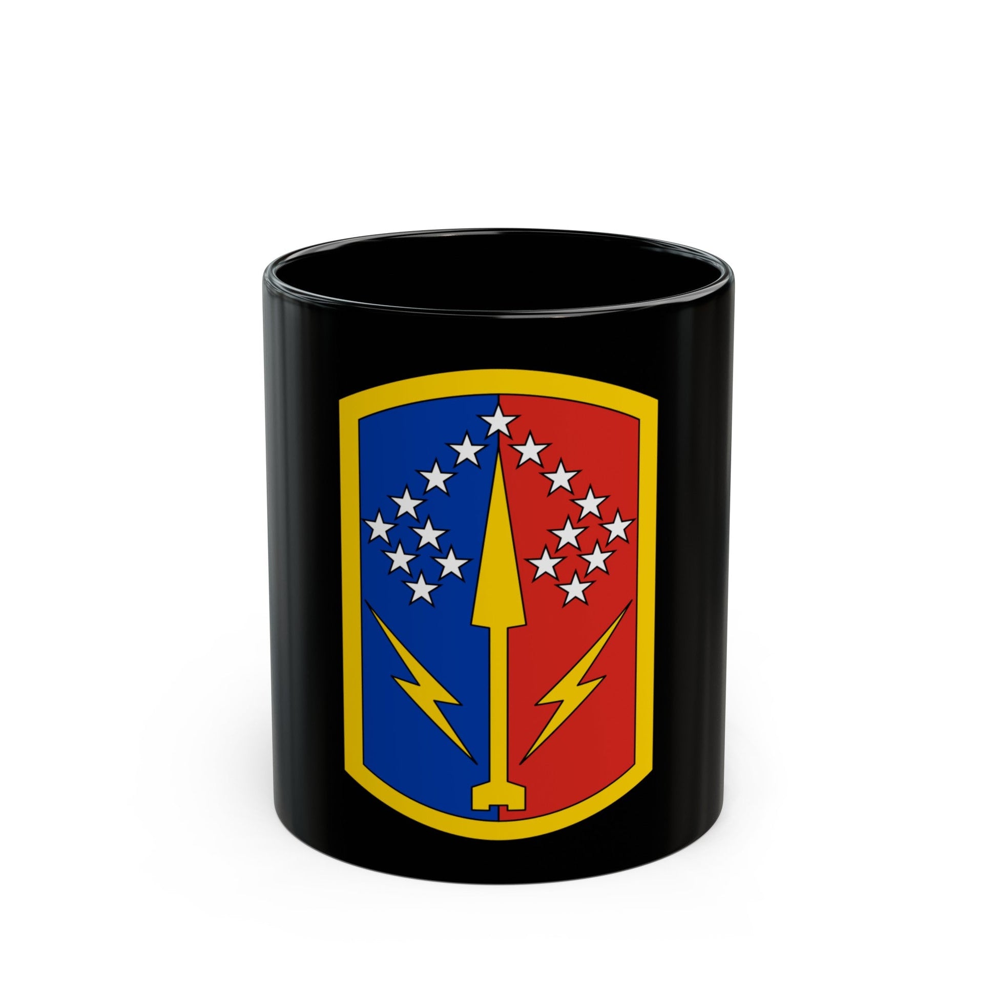 174th Air Defense Artillery Brigade (U.S. Army) Black Coffee Mug-11oz-The Sticker Space