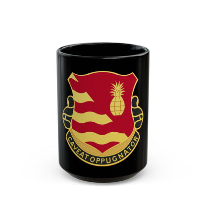 174th Air Defense Artillery Regiment (U.S. Army) Black Coffee Mug-15oz-The Sticker Space