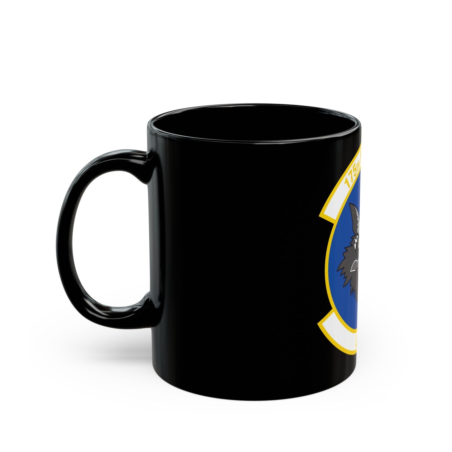 175 Fighter Squadron (U.S. Air Force) Black Coffee Mug-The Sticker Space