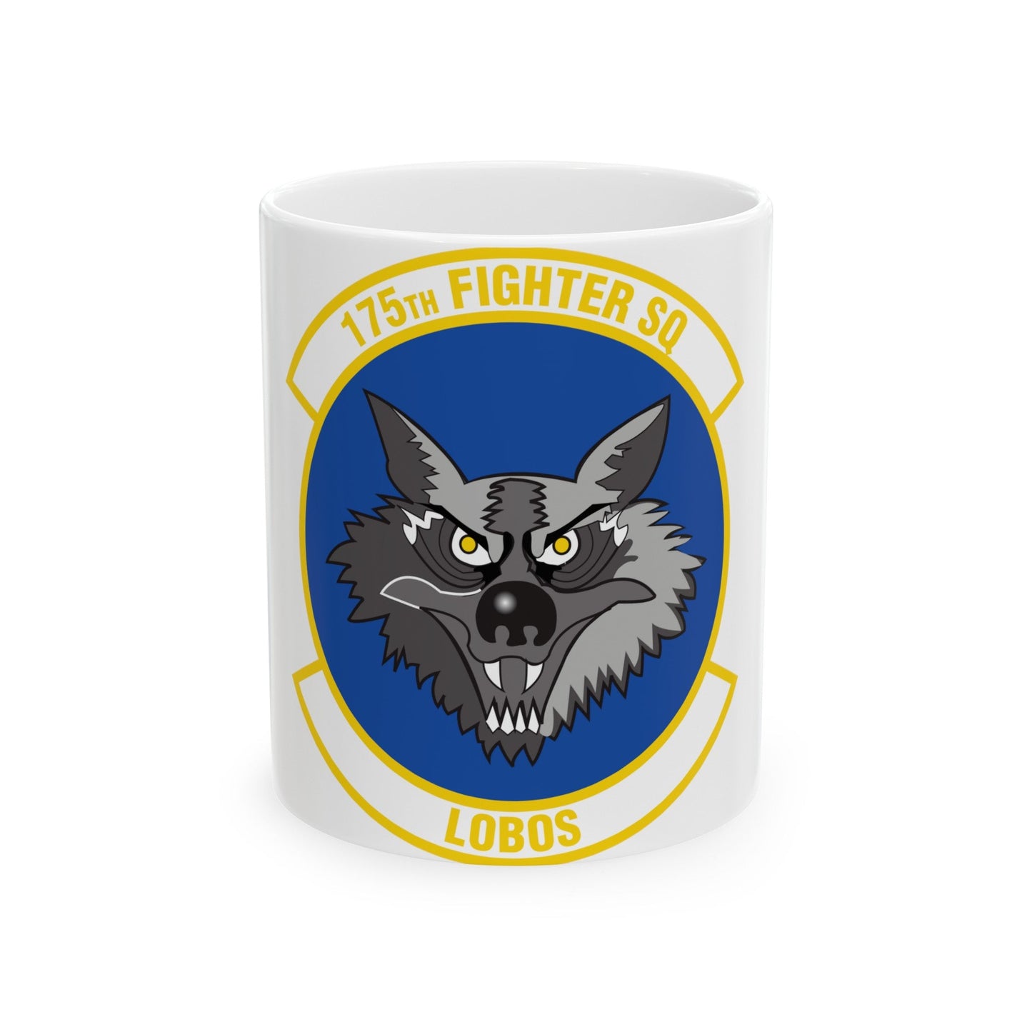 175 Fighter Squadron (U.S. Air Force) White Coffee Mug-11oz-The Sticker Space