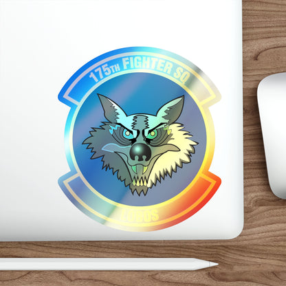 175th Fighter Squadron (U.S. Air Force) Holographic STICKER Die-Cut Vinyl Decal-The Sticker Space