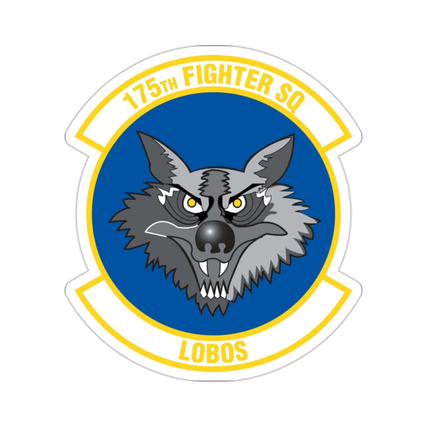 175th Fighter Squadron (U.S. Air Force) STICKER Vinyl Die-Cut Decal-2 Inch-The Sticker Space
