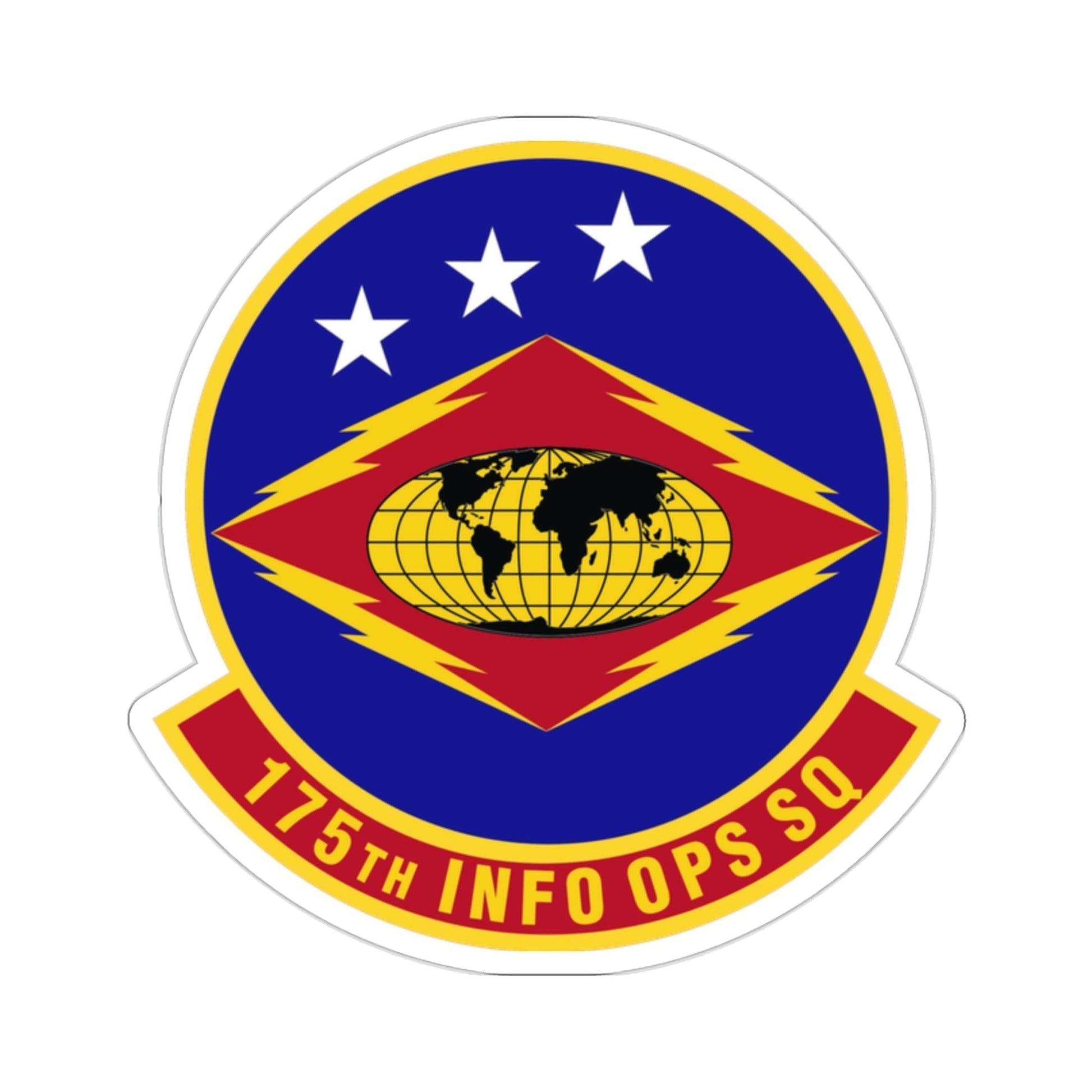175th Information Operations Squadron (U.S. Air Force) STICKER Vinyl Die-Cut Decal-2 Inch-The Sticker Space