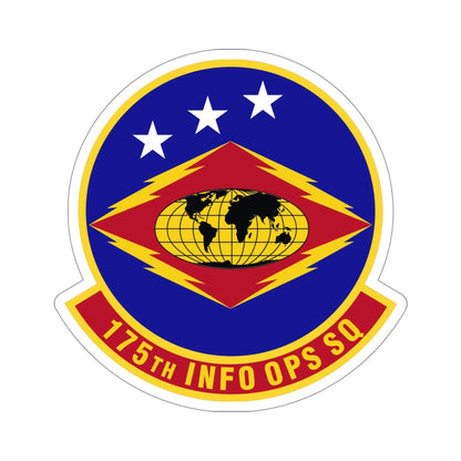 175th Information Operations Squadron (U.S. Air Force) STICKER Vinyl Die-Cut Decal-4 Inch-The Sticker Space