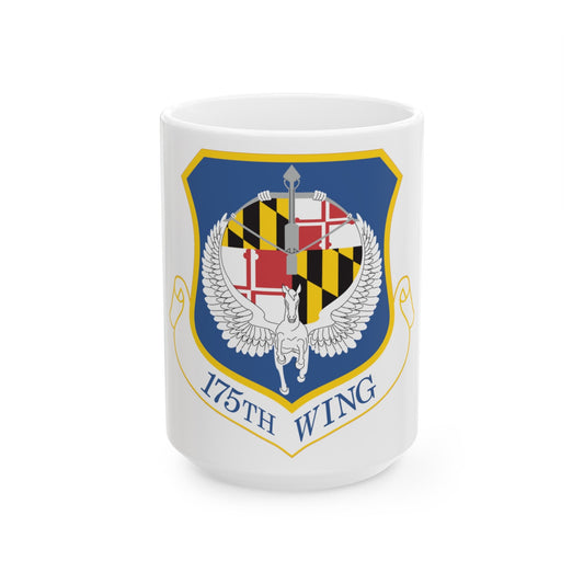 175th Wing (U.S. Air Force) White Coffee Mug-15oz-The Sticker Space