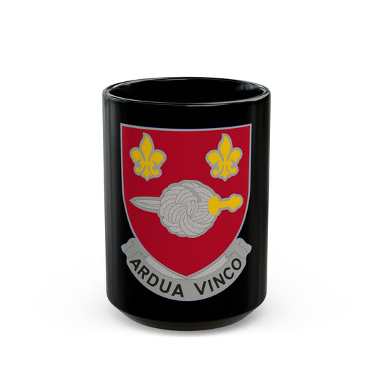 176 Engineer Battalion (U.S. Army) Black Coffee Mug-15oz-The Sticker Space