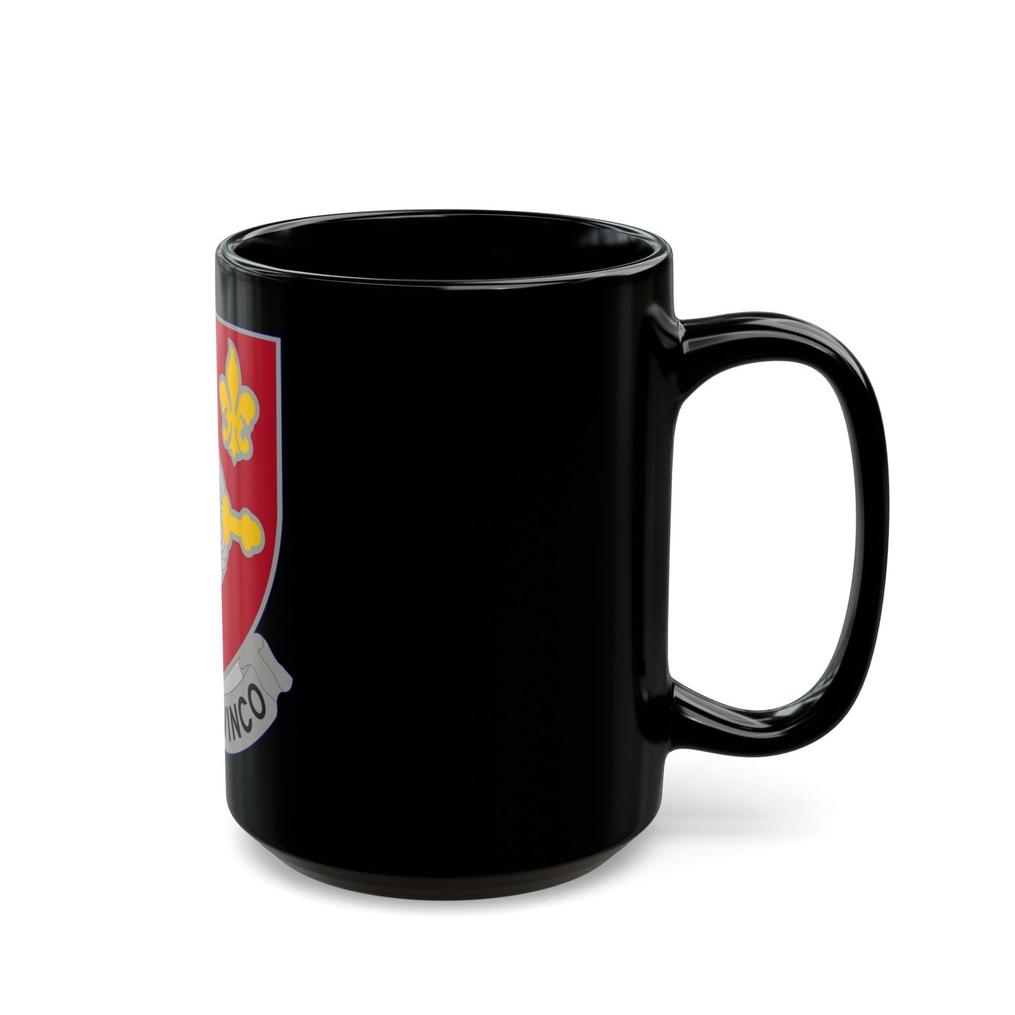 176 Engineer Battalion (U.S. Army) Black Coffee Mug-The Sticker Space