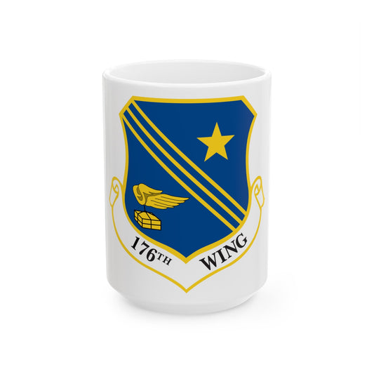 176th Wing (U.S. Air Force) White Coffee Mug