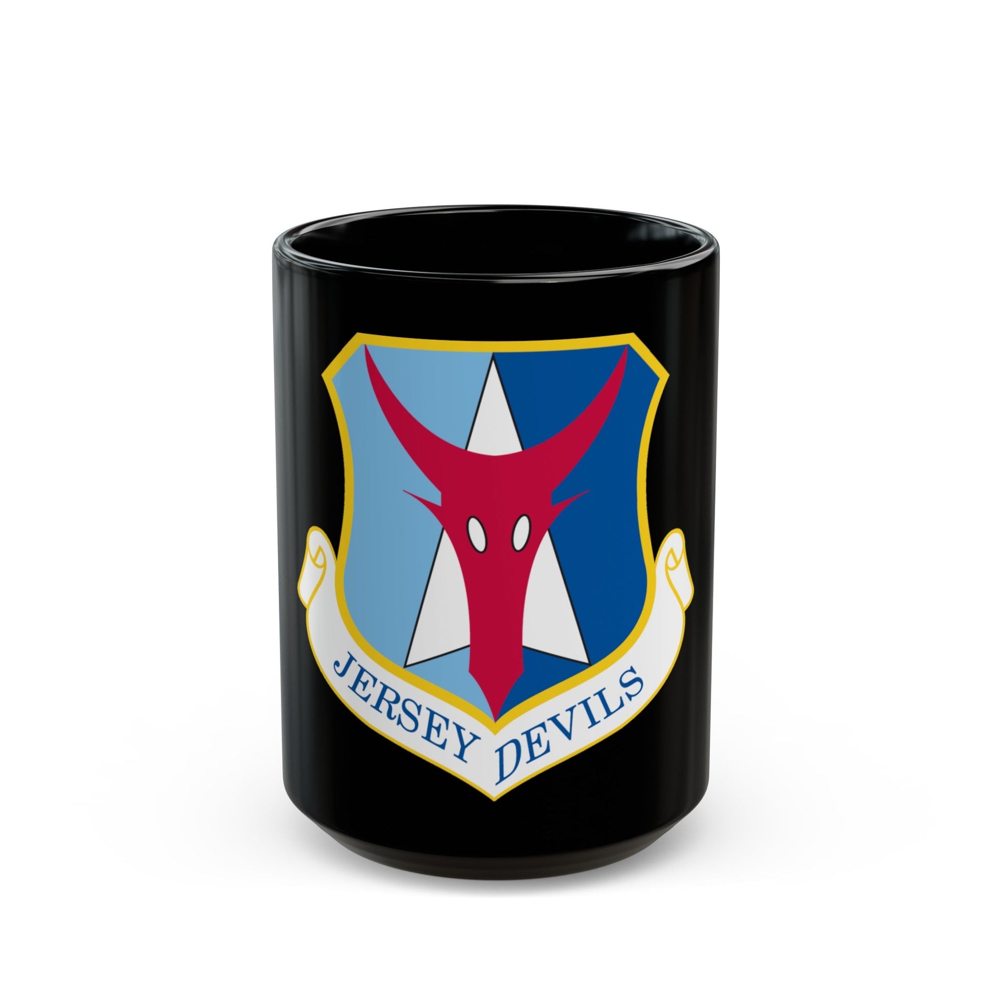 177th Fighter Wing (U.S. Air Force) Black Coffee Mug-15oz-The Sticker Space