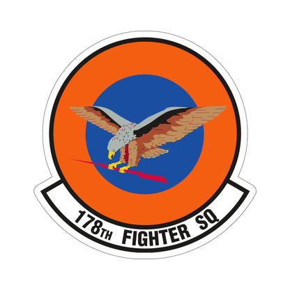 178 Fighter Squadron (U.S. Air Force) STICKER Vinyl Die-Cut Decal-6 Inch-The Sticker Space