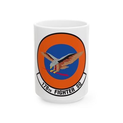 178 Fighter Squadron (U.S. Air Force) White Coffee Mug-15oz-The Sticker Space
