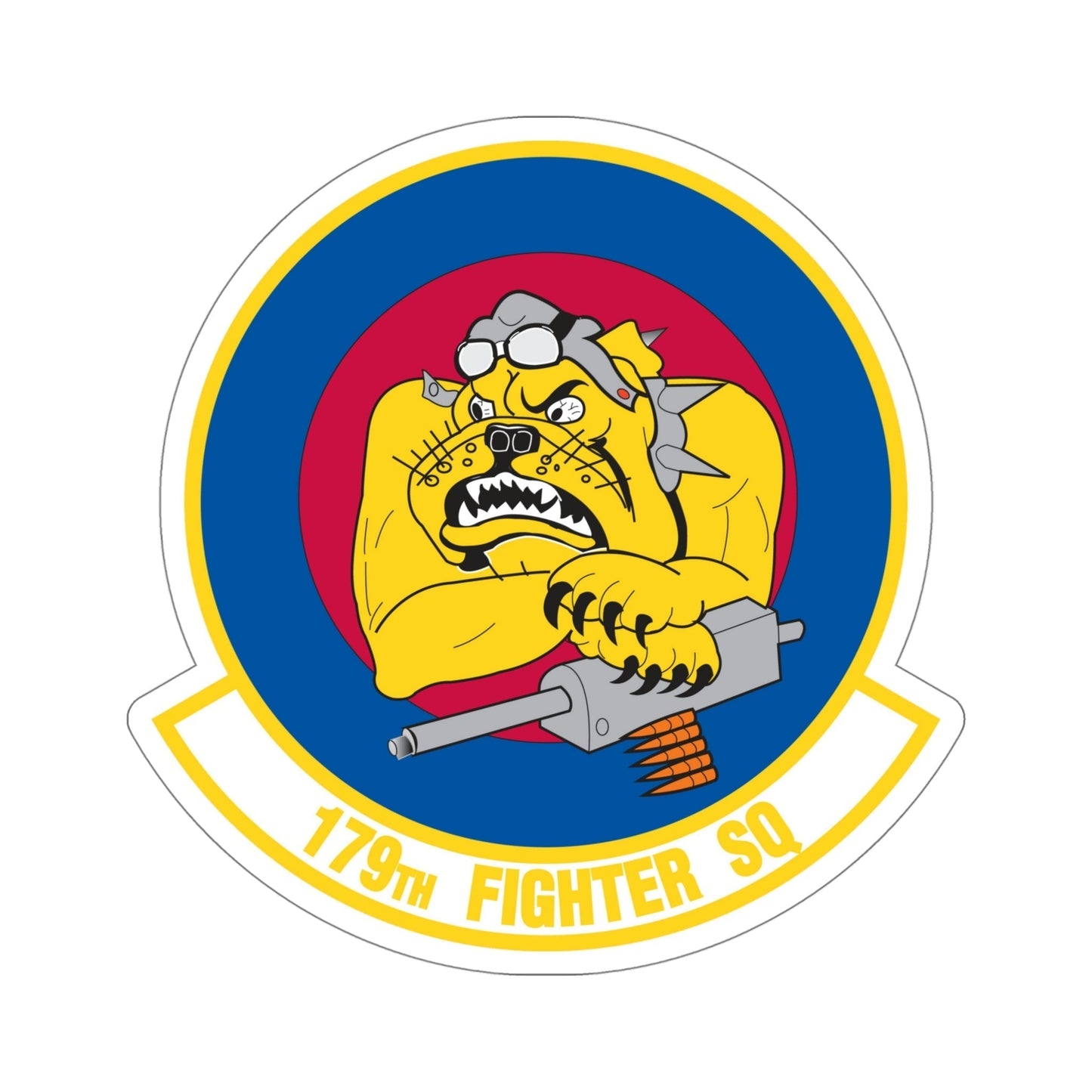 179th Fighter Squadron (U.S. Air Force) STICKER Vinyl Die-Cut Decal-5 Inch-The Sticker Space