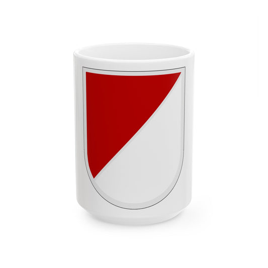 17th Cavalry Regiment (U.S. Army) White Coffee Mug