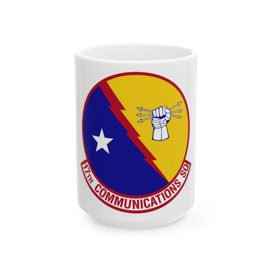 17th Communications Squadron (U.S. Air Force) White Coffee Mug