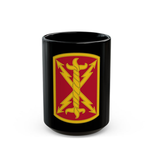 17th Field Artillery Brigade (U.S. Army) Black Coffee Mug-15oz-The Sticker Space