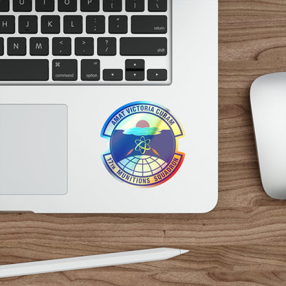 17th Munitions Squadron (U.S. Air Force) Holographic STICKER Die-Cut Vinyl Decal-The Sticker Space