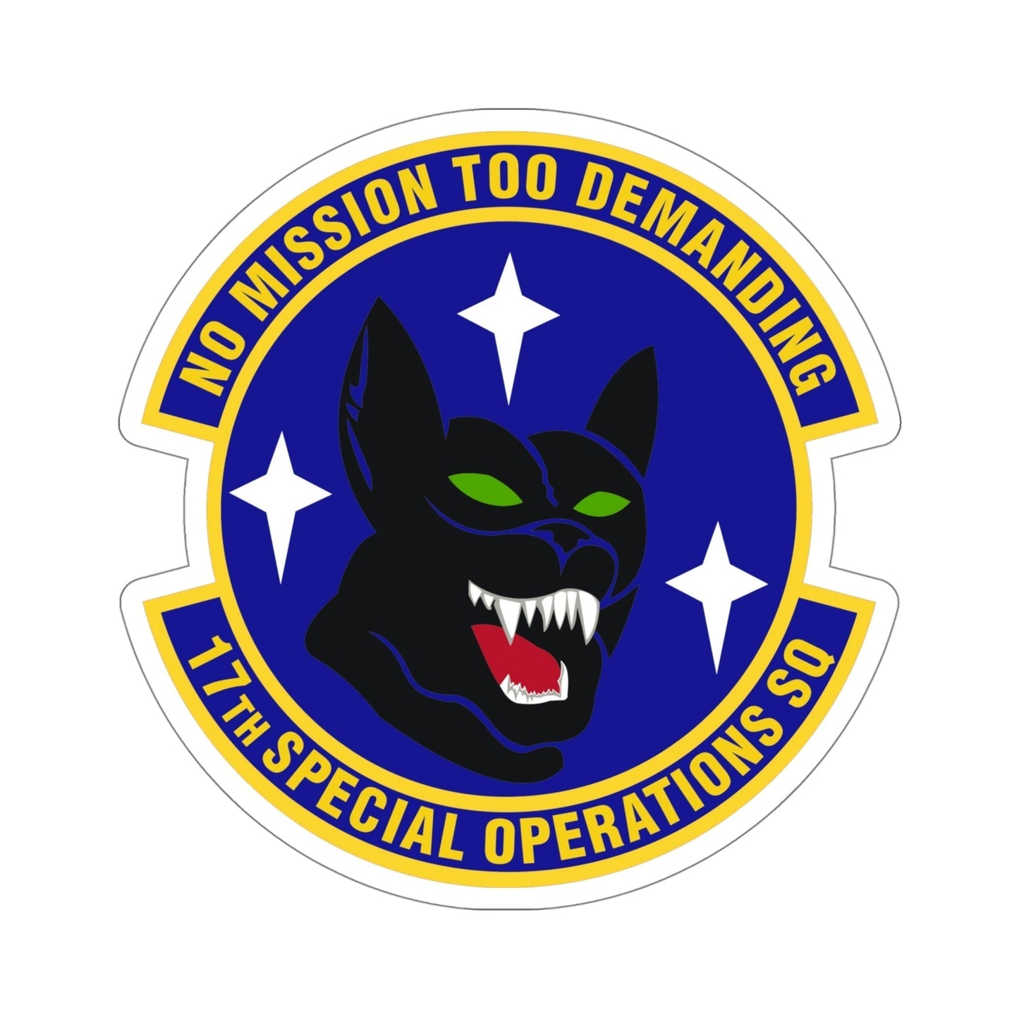 17th Special Operations Squadron (U.S. Air Force) STICKER Vinyl Die-Cut Decal-5 Inch-The Sticker Space