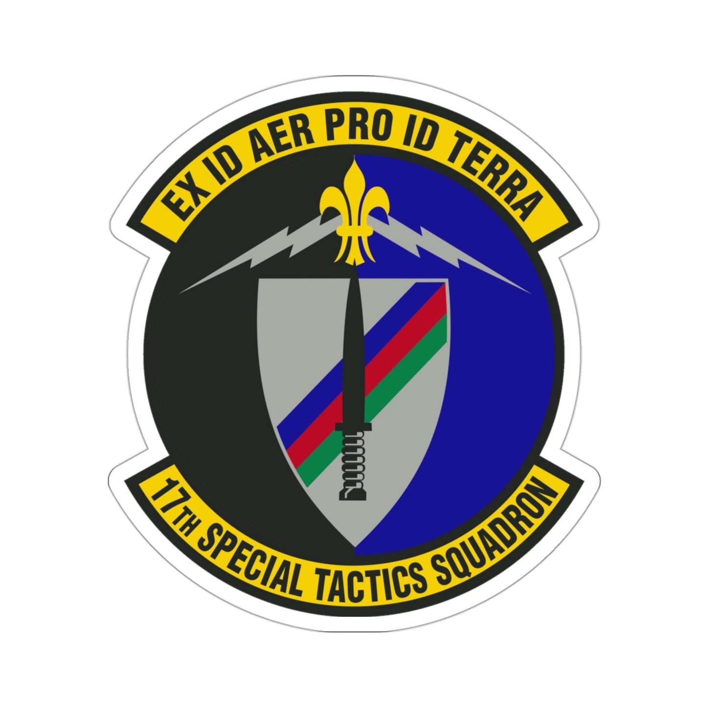 17th Special Tactics Squadron (U.S. Air Force) STICKER Vinyl Die-Cut Decal-3 Inch-The Sticker Space