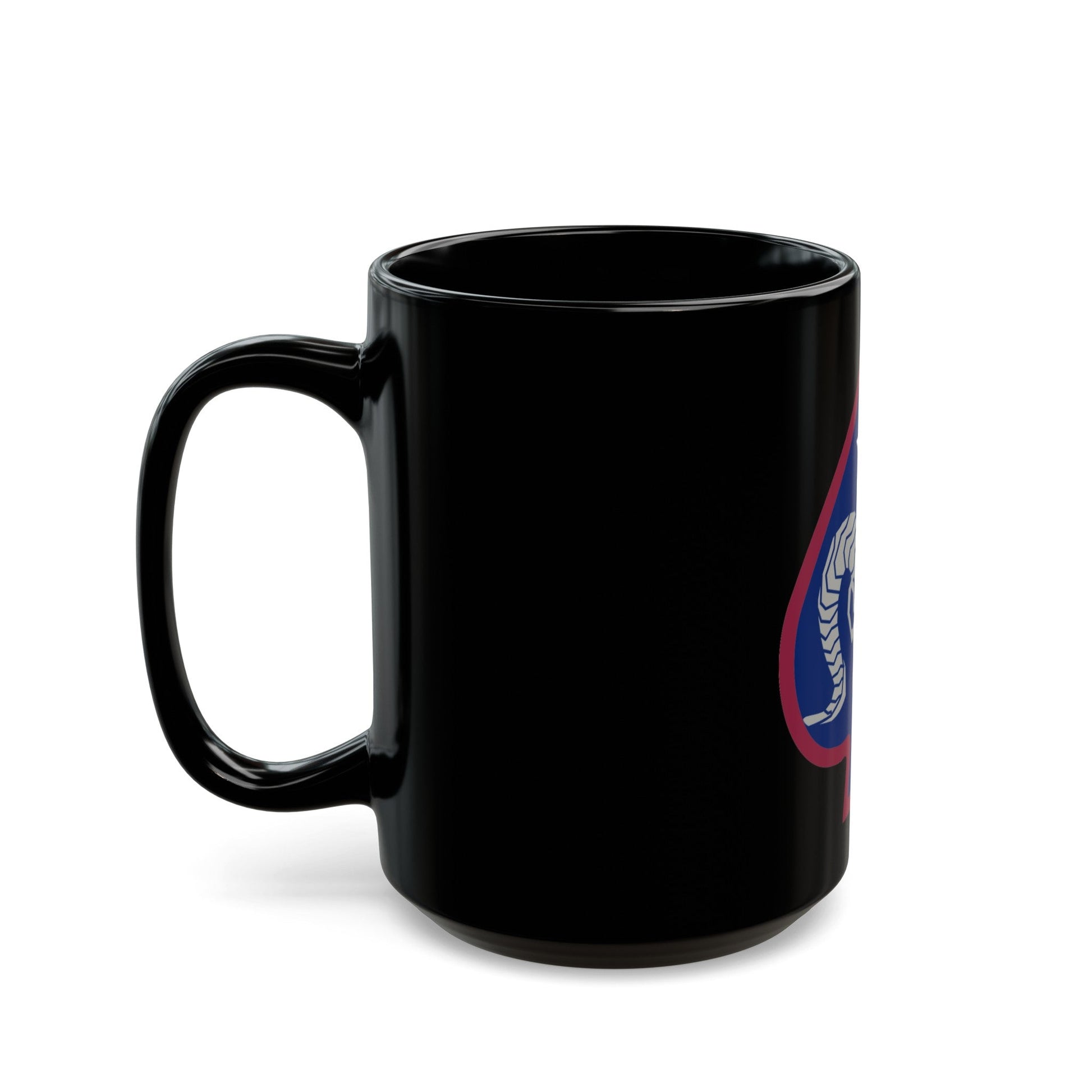 17th Sustainment Brigade (U.S. Army) Black Coffee Mug-The Sticker Space