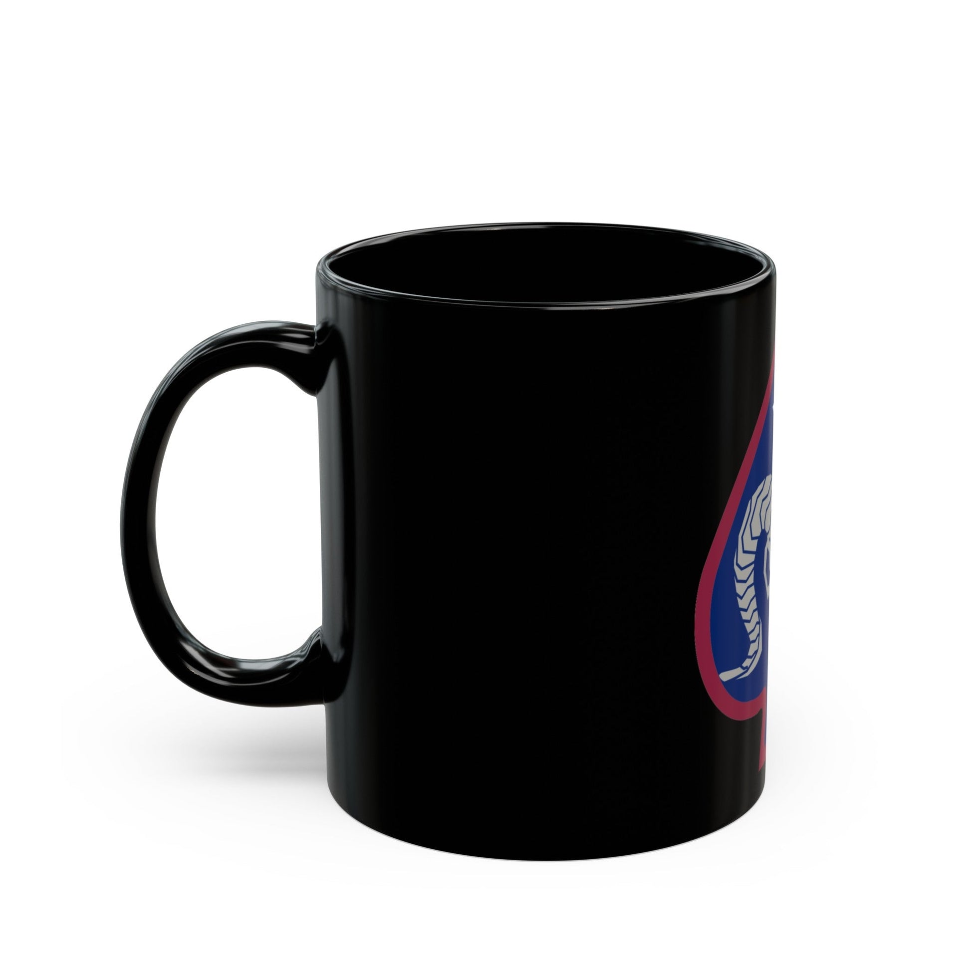 17th Sustainment Brigade (U.S. Army) Black Coffee Mug-The Sticker Space