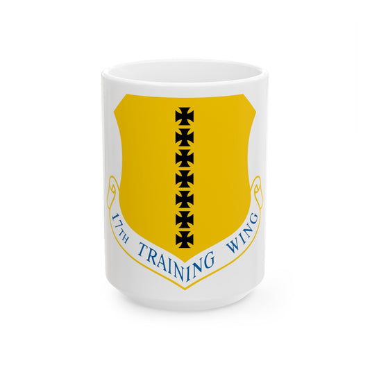17th Training Wing (U.S. Air Force) White Coffee Mug