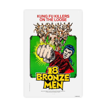 18 BRONZE MEN 1976 - Paper Movie Poster-16″ x 24″ (Vertical)-The Sticker Space