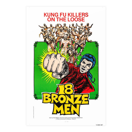 18 BRONZE MEN 1976 - Paper Movie Poster-24″ x 36″ (Vertical)-The Sticker Space