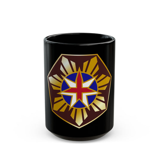 18 Surgical Hospital (U.S. Army) Black Coffee Mug-15oz-The Sticker Space