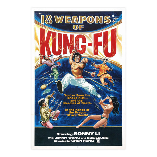 18 WEAPONS OF KUNG-FU 1977 - Paper Movie Poster-24″ x 36″ (Vertical)-The Sticker Space
