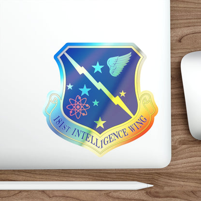 181st Intelligence Wing (U.S. Air Force) Holographic STICKER Die-Cut Vinyl Decal-The Sticker Space