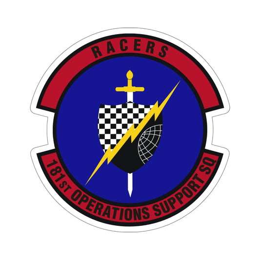 181st Operations Support Squadron (U.S. Air Force) STICKER Vinyl Die-Cut Decal-6 Inch-The Sticker Space