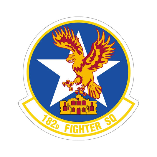 182 Fighter Squadron (U.S. Air Force) STICKER Vinyl Die-Cut Decal-6 Inch-The Sticker Space