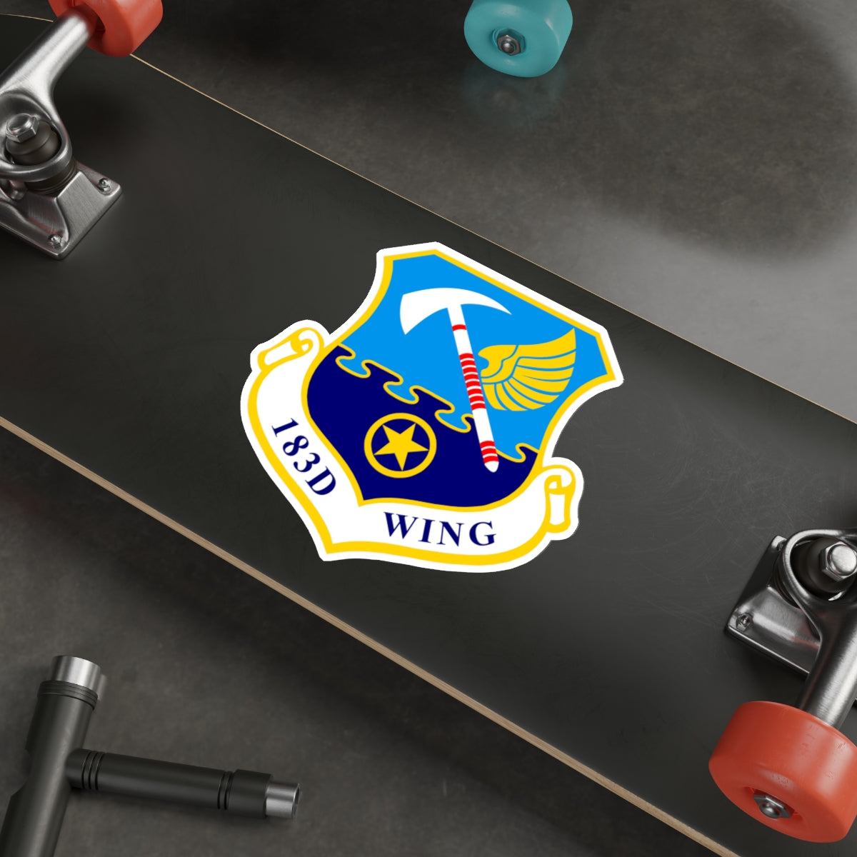 183d Wing (U.S. Air Force) STICKER Vinyl Die-Cut Decal-The Sticker Space