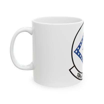 184 Fighter Squadron (U.S. Air Force) White Coffee Mug-The Sticker Space