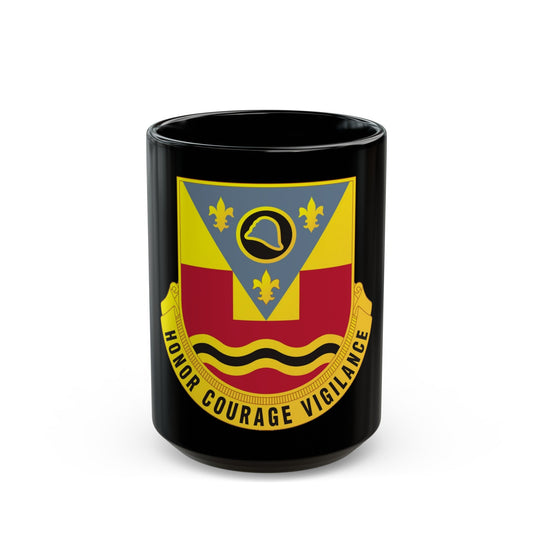 184th Artillery Regiment (U.S. Army) Black Coffee Mug-15oz-The Sticker Space