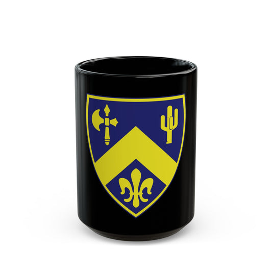 184th Infantry Regiment (U.S. Army) Black Coffee Mug-15oz-The Sticker Space