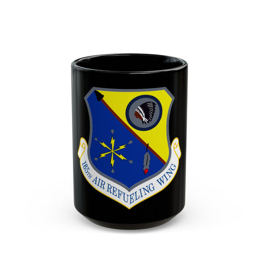 185th Air Refueling Wing (U.S. Air Force) Black Coffee Mug
