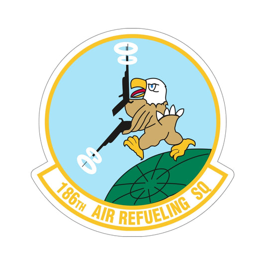 186 Air Refueling Squadron (U.S. Air Force) STICKER Vinyl Die-Cut Decal-6 Inch-The Sticker Space