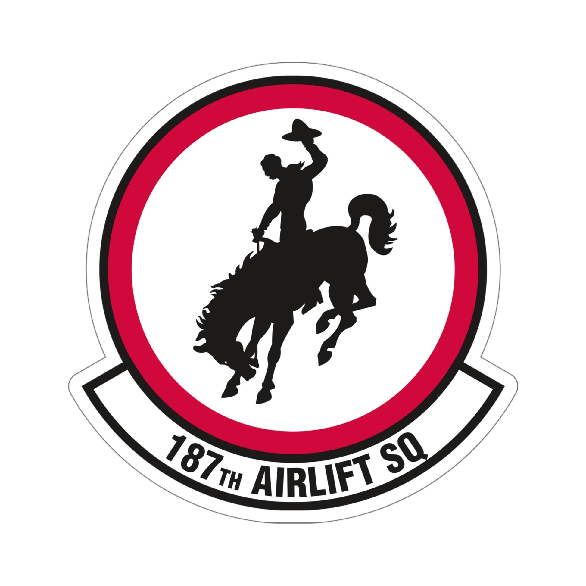 187 Airlift Squadron (U.S. Air Force) STICKER Vinyl Die-Cut Decal-5 Inch-The Sticker Space