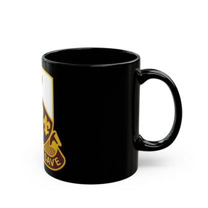 187 Medical Battalion (U.S. Army) Black Coffee Mug-The Sticker Space