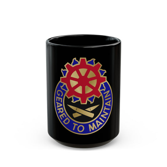 187 Ordnance Battalion (U.S. Army) Black Coffee Mug-15oz-The Sticker Space