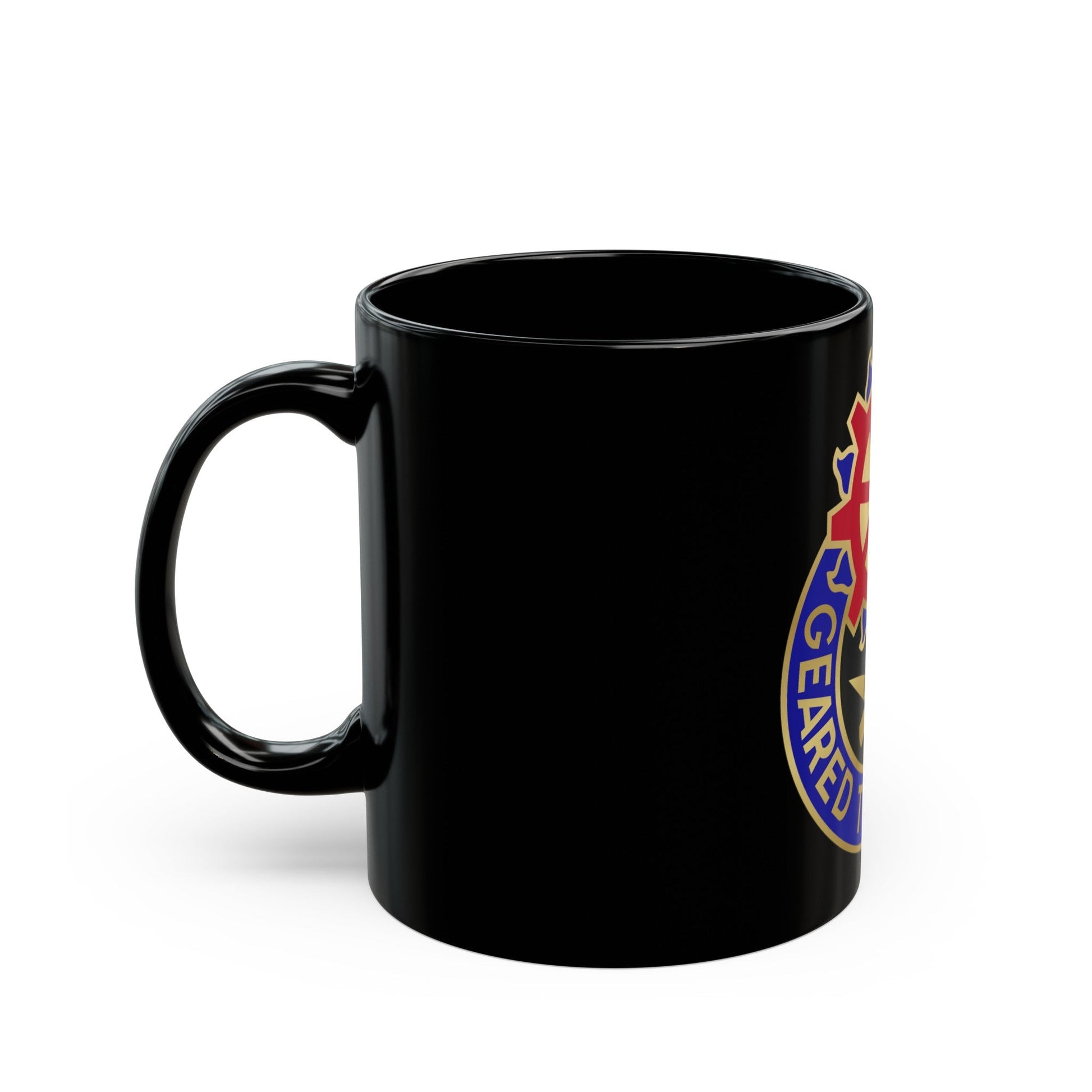 187 Ordnance Battalion (U.S. Army) Black Coffee Mug-The Sticker Space