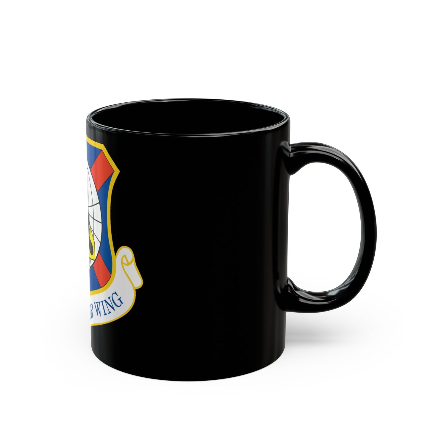 187th Fighter Wing (U.S. Air Force) Black Coffee Mug-The Sticker Space