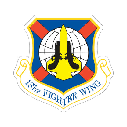 187th Fighter Wing (U.S. Air Force) STICKER Vinyl Die-Cut Decal-4 Inch-The Sticker Space