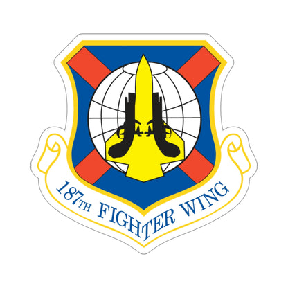 187th Fighter Wing (U.S. Air Force) STICKER Vinyl Die-Cut Decal-5 Inch-The Sticker Space