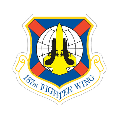 187th Fighter Wing (U.S. Air Force) STICKER Vinyl Die-Cut Decal-6 Inch-The Sticker Space