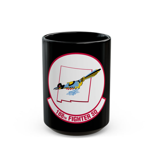 188 Fighter Squadron (U.S. Air Force) Black Coffee Mug