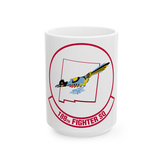 188 Fighter Squadron (U.S. Air Force) White Coffee Mug