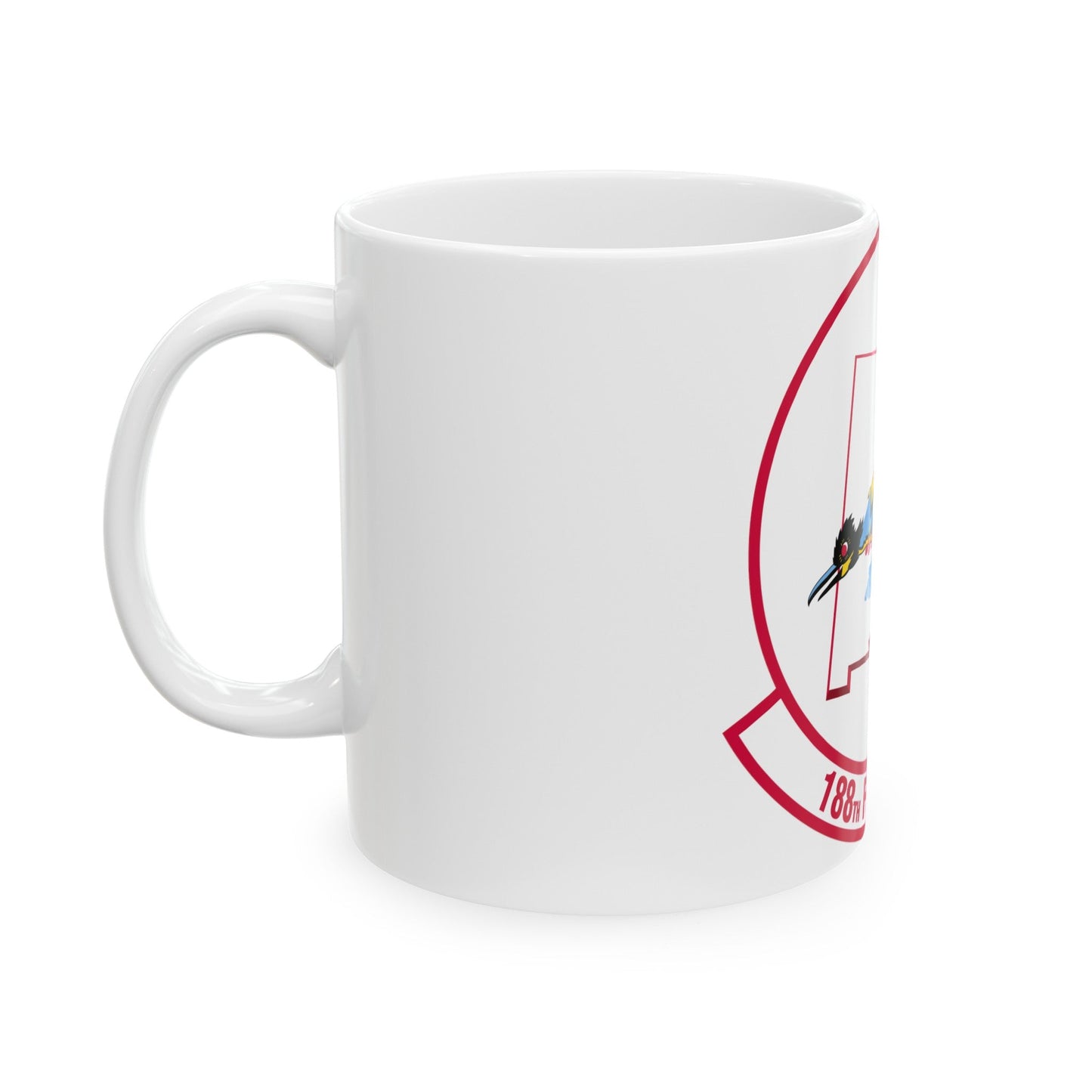 188 Fighter Squadron (U.S. Air Force) White Coffee Mug-The Sticker Space